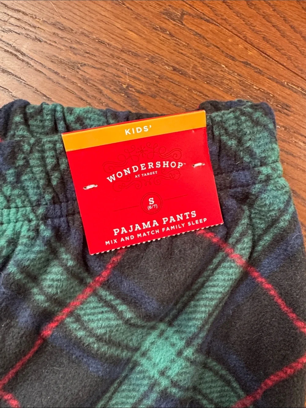 Children's Plaid Holiday Pajama Set